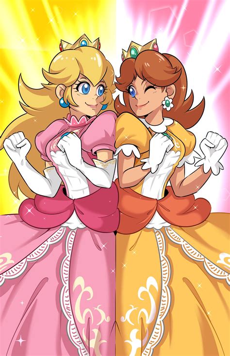 princess peach and daisy|Princess Daisy